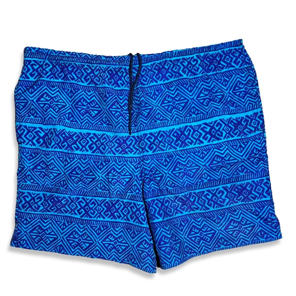 Vintage 90s Pattern Swim Trunks